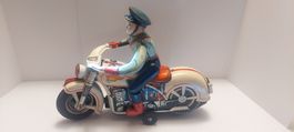Jouet en tole, Highway Patrol Police Motorcycle