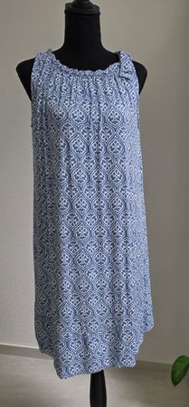 Sommerliches Kleid mit Muster, Grösse L - Neu