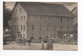 SCHALCHEN Restaurant O. Keller - Pferde-Fuhrwerk