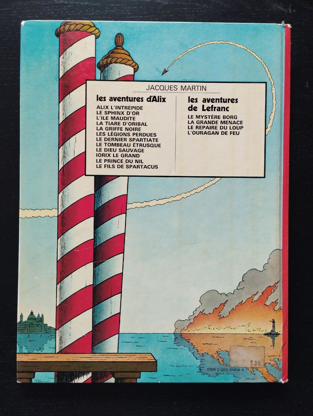 Fumetti: lefranc - l'ouragan de feu – Usato da Gontenschwil venduto da sylv1ain 1