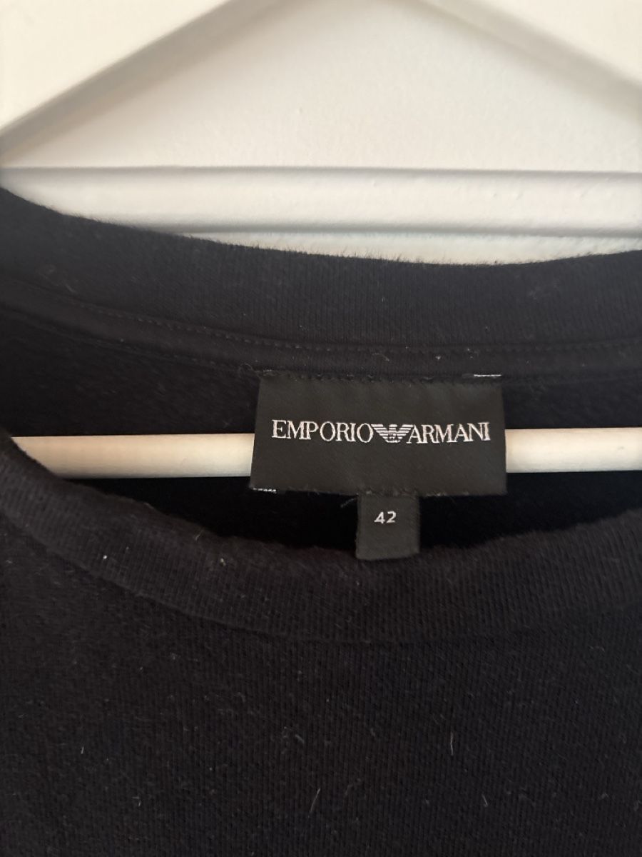 Armani Maglioni & Felpe: Emporio Armani Pullover schwarz Grösse 42 – Usato da Wallisellen venduto da lea_k9fx 2