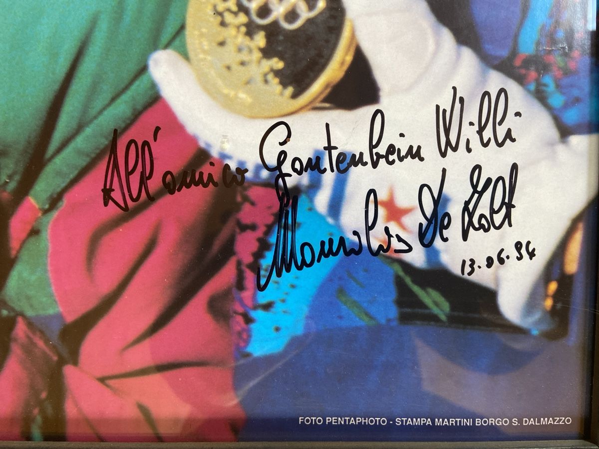 Autographes: Poster mit Autogramm – D'occasion à Balgach par Organisator 1