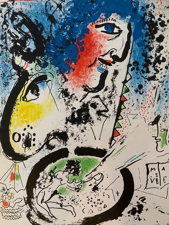 Marc Chagall, Original Teil Aus Original Litho | Kaufen Auf Ricardo