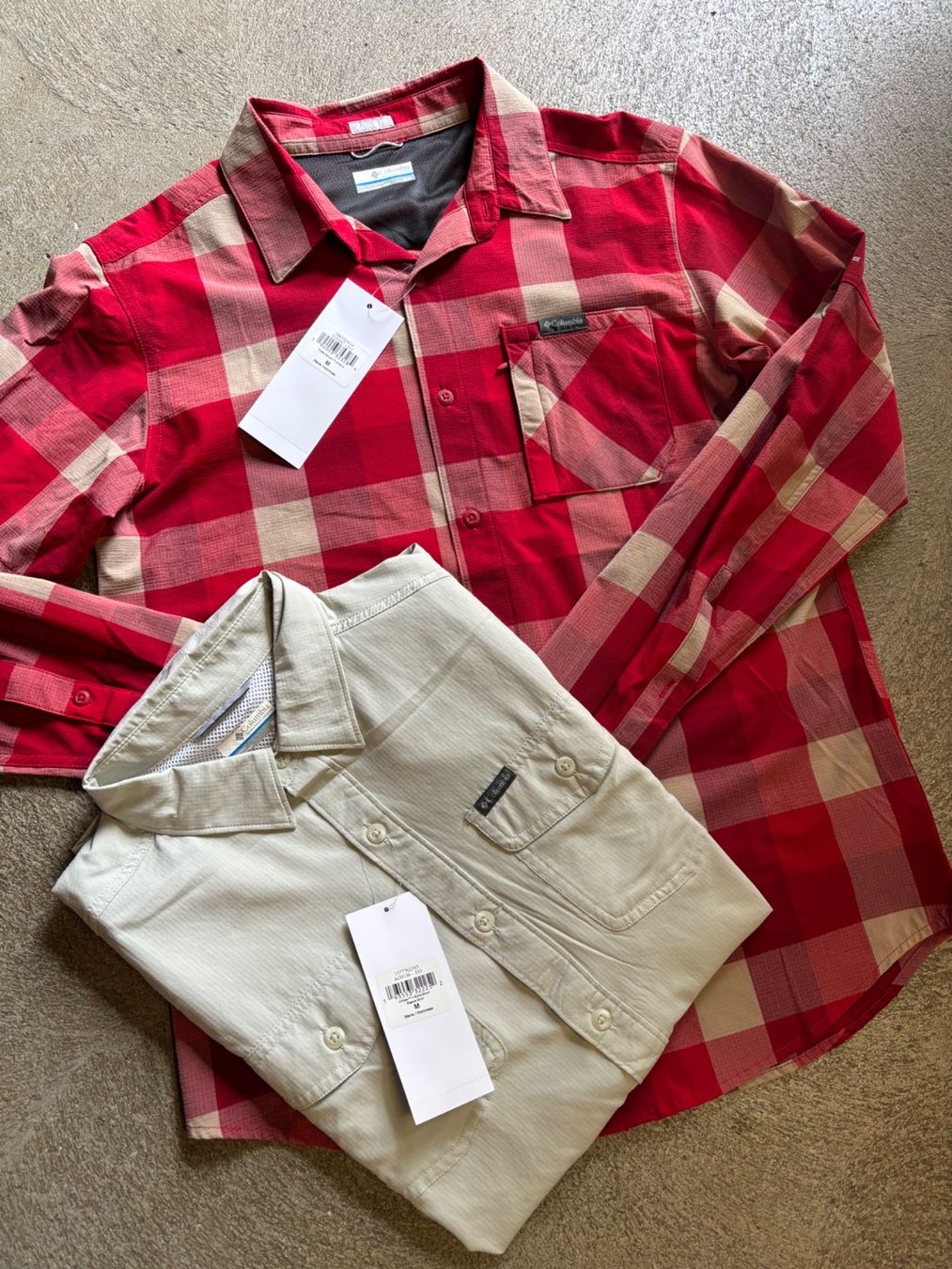 Columbia Camicie: Chemise Columbia Hommes Taille M pack 2 – Nuovo e nell'imballaggio originale da Orbe venduto da D-stockFactory-Orbe