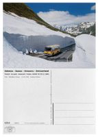 Belvédère Furka Pass Gletsch Goms Postauto Saurer RH525-23