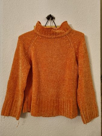 Tik&Tak Mädchenpullover orange Gr. 116 Herbstpulli