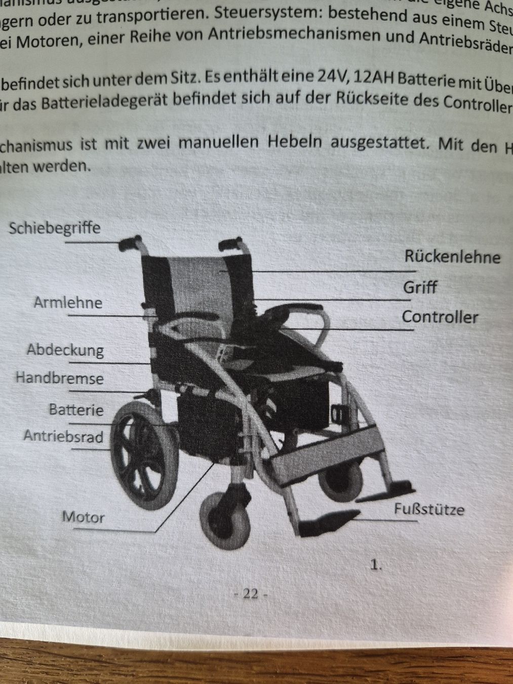 Rollstühle: Elektrorollstuhk – Neu (gemäss Beschreibung) aus Walperswil von Albana1110 2