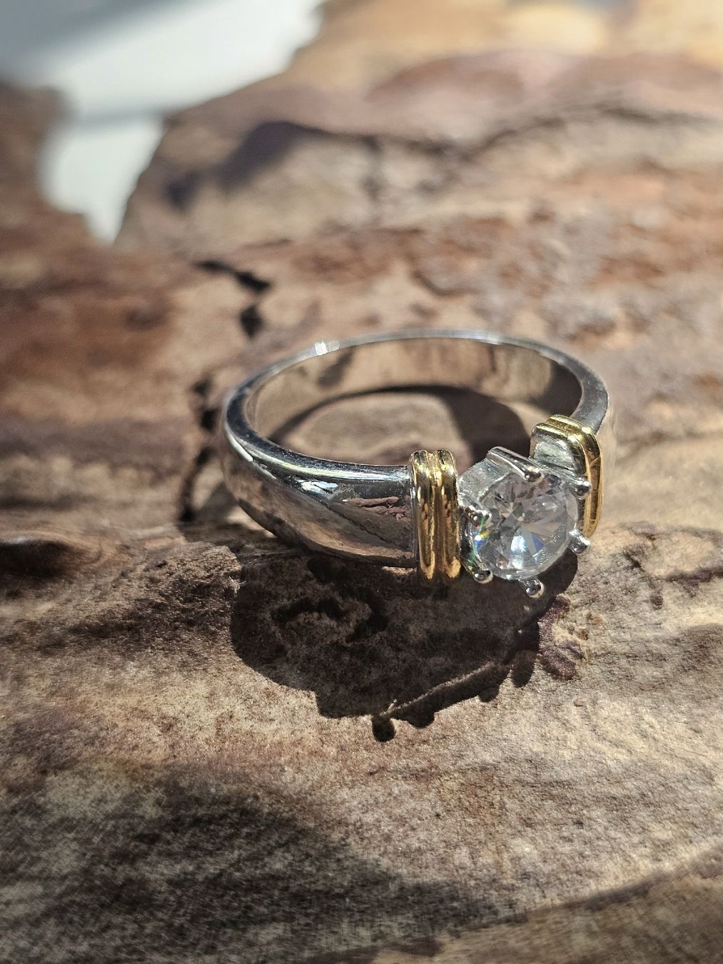 Ringe: Ring Weissgold vergoldet  – Gebraucht aus Zürich von MaisonBelleCachet 1