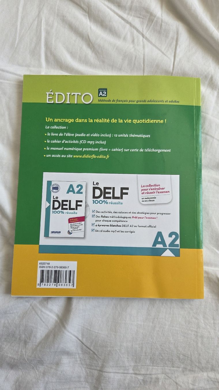 Bücher: ÉDITO Methode de français A2 Buch und Arbeitsheft mit CDs – Gebraucht aus Ebmatingen von joelme 2