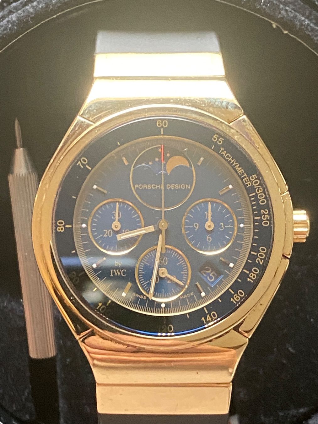 IWC Uhren: IWC Porsche Design Gelbgold 18K – Gebraucht aus Cunter von Doelf2006 2