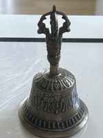 Buddha Glocke Messing Verziert Dekorativer (I7)