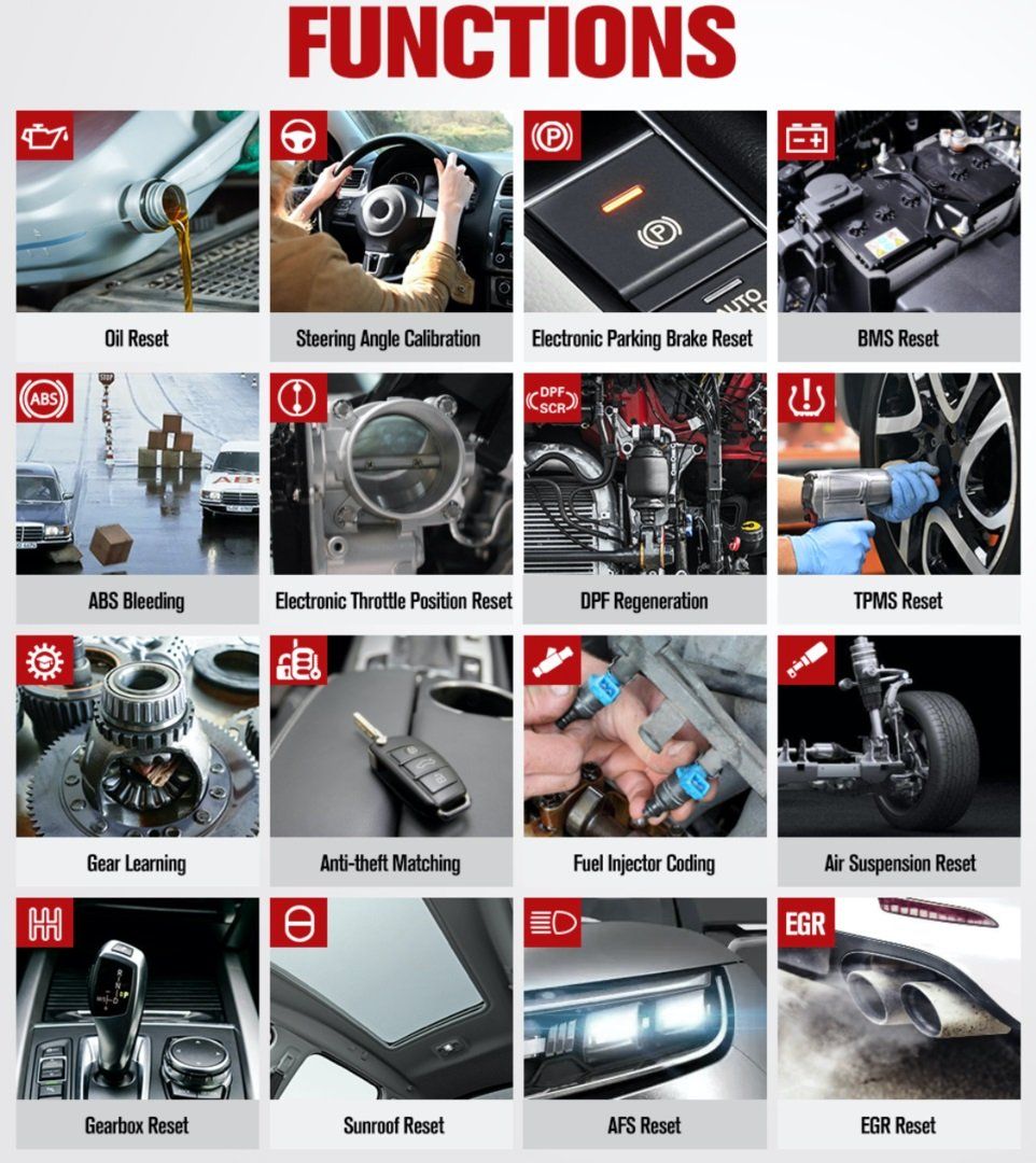 Launch Alle Werkzeuge: LAUNCH X431 V+ OBD2 Diagnosegerät Diagnose Werkzeuge – Neu und originalverpackt aus Malans GR von BUYBEST-Schweiz 5