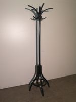 Thonet Garderobenständer Bugholz schwarz