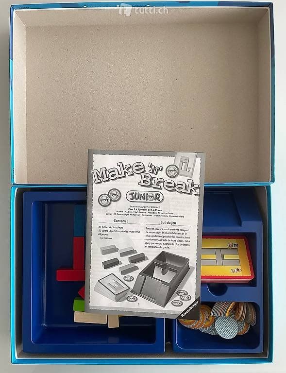 Ravensburger Spiele: Kinderspiel Make 'n' Break Junior - Neuwertig! – Gebraucht aus Sursee von k12g223 1