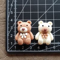 🐸 10 TEDDYBÄREN Dekoration Geburtstag Streuteile Babyshower