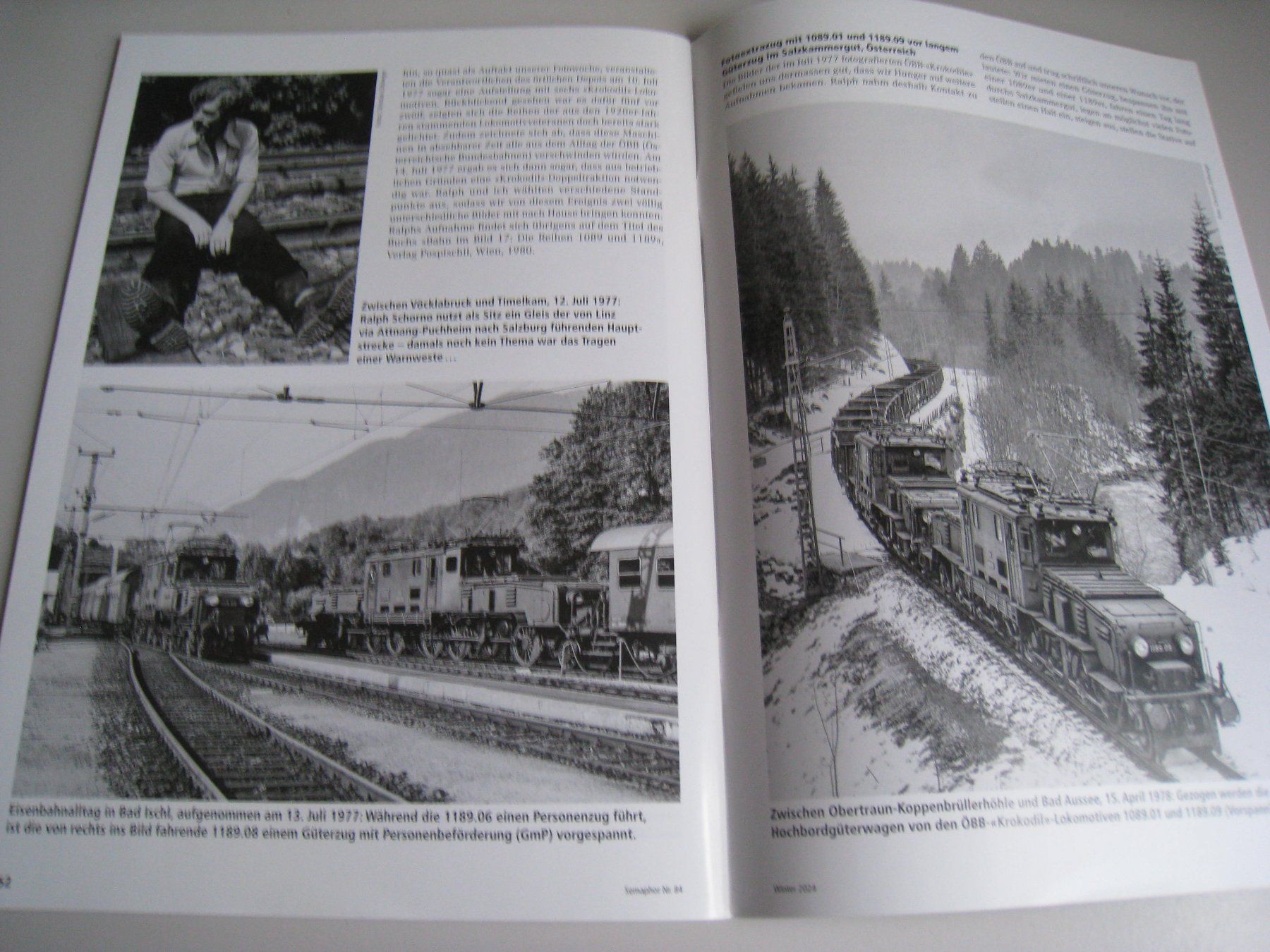 Revues & Magazines: Semaphor Ausgabe Winter 2024, Nummer 84 – D'occasion à Buchs ZH par swiss-train 9