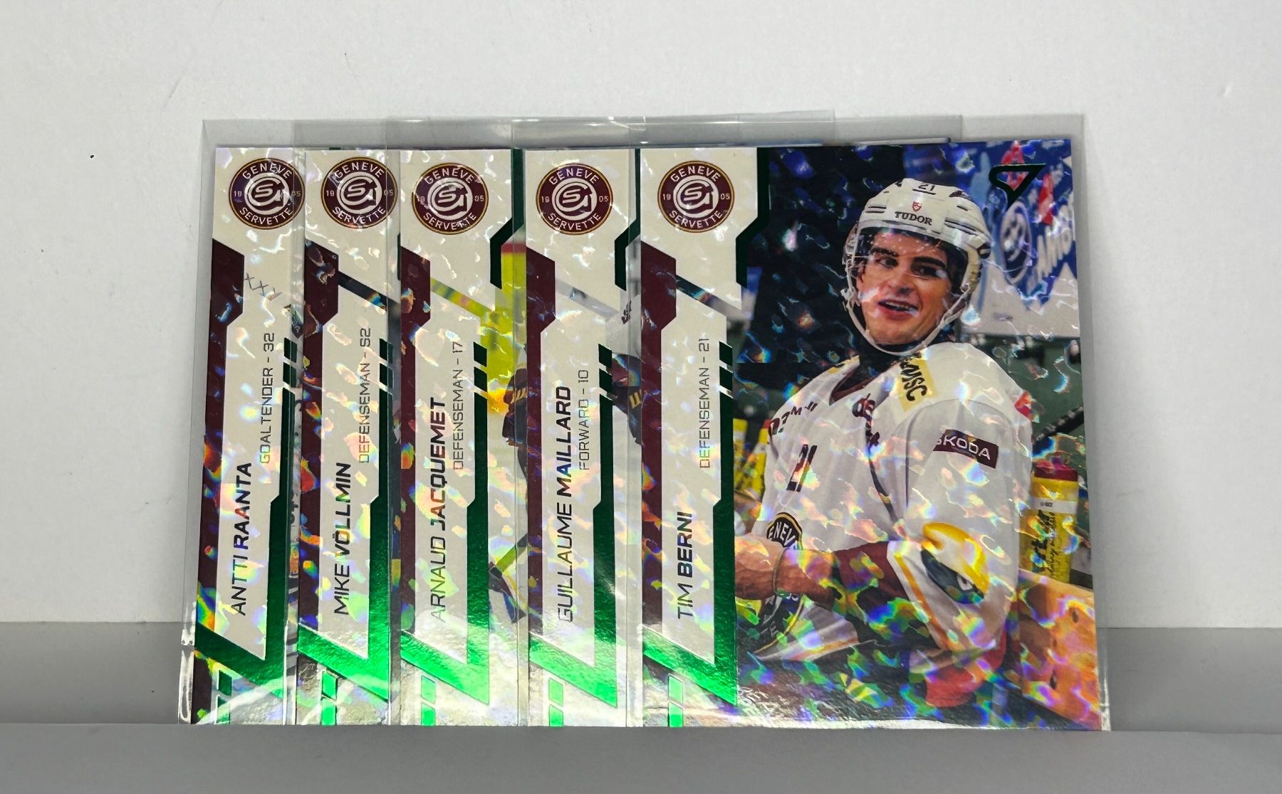 Sportzoo Carte collezionabili: 5x Green Parallel Cards HCGS – Nuovo (secondo la descrizione) da Biel/Bienne venduto da JAN-SOLO
