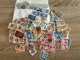 Briefmarken Konvolut Schweiz, Italien, usw