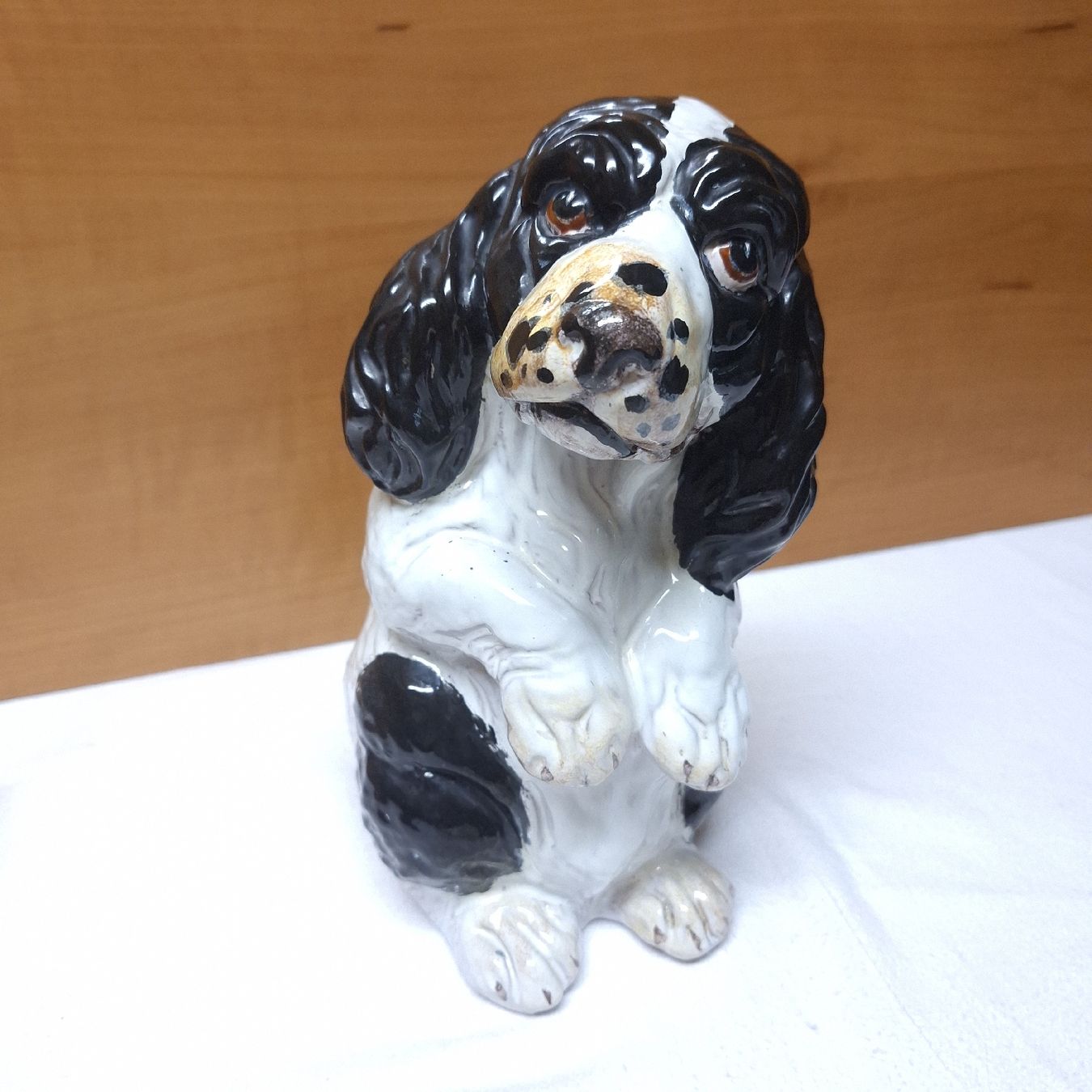 Figuren: Versand möglich! Alte, schöne Keramik Figur, Hund – Gebraucht aus Winterthur von Goldpipau