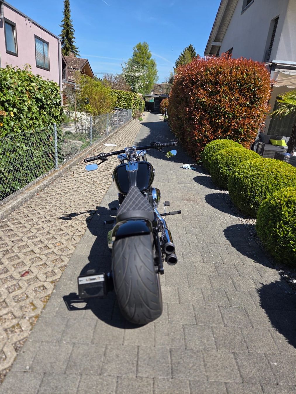Harley-Davidson Chopper: Harley-Davidson FXSB Softail Breakout, MFK 16.06.26 – Usato da Thun venduto da rodor 6