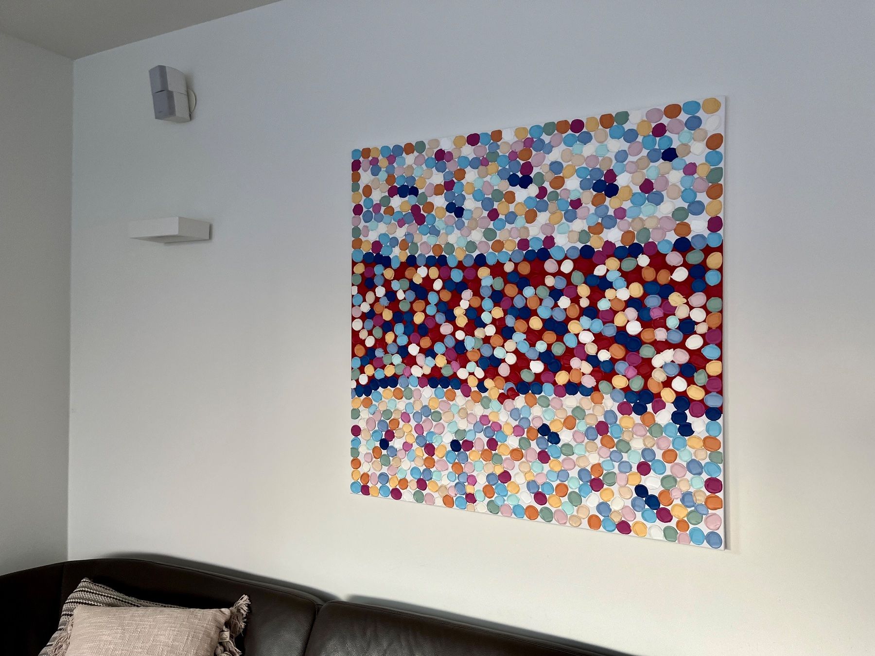 Dipinti: Selbstgemaltes Acrylbild/Gemälde, 100x100 cm – Nuovo e nell'imballaggio originale da Triesen venduto da atos87