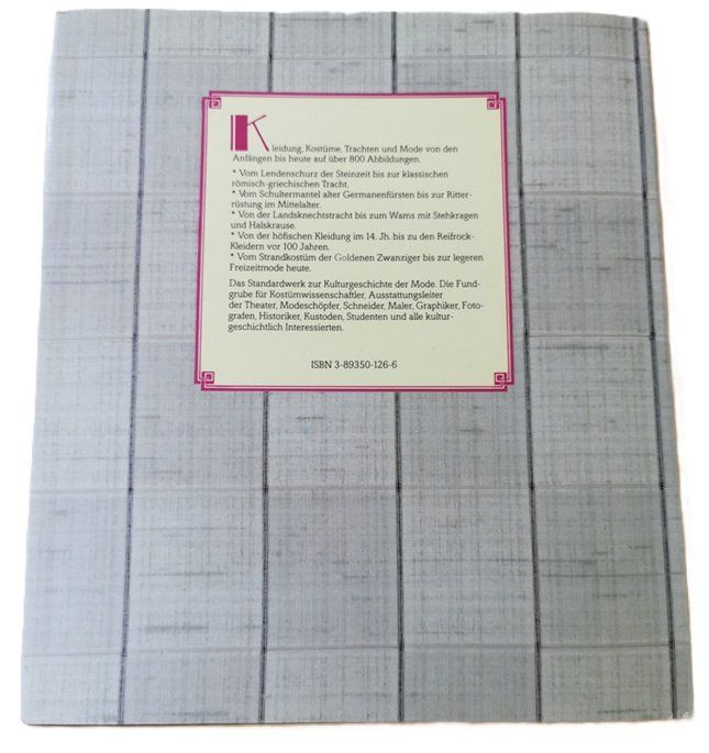 Bücher: Geschichte der Mode (Buch, Erika Thiel) – Gebraucht aus Wilen b. Wollerau von morethanmusic 3