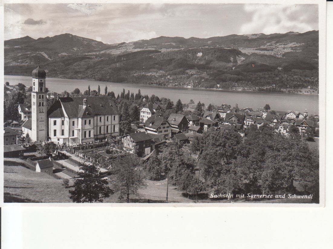Cartoline postali: Sachseln ca. 1930 – Usato da Bürglen TG venduto da StampGraf