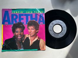 ARETHA FRANKLIN KEITH RICHARDS rare Single ROLLING STONES