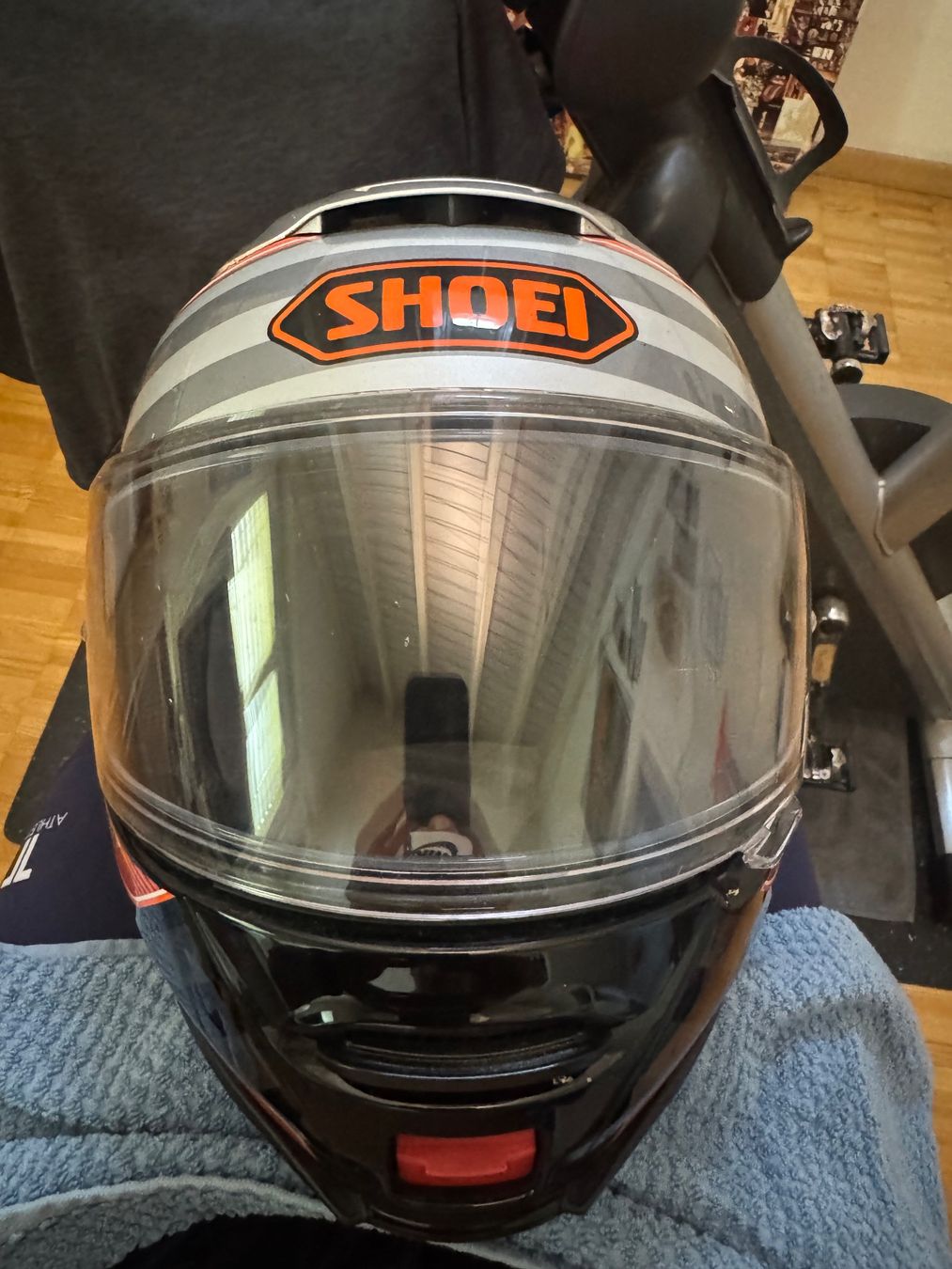 Shoei Caschi & visiere: Shoei Motorradhelm Neotec Splicer TC-5 – Usato da Regensdorf venduto da wildstar01
