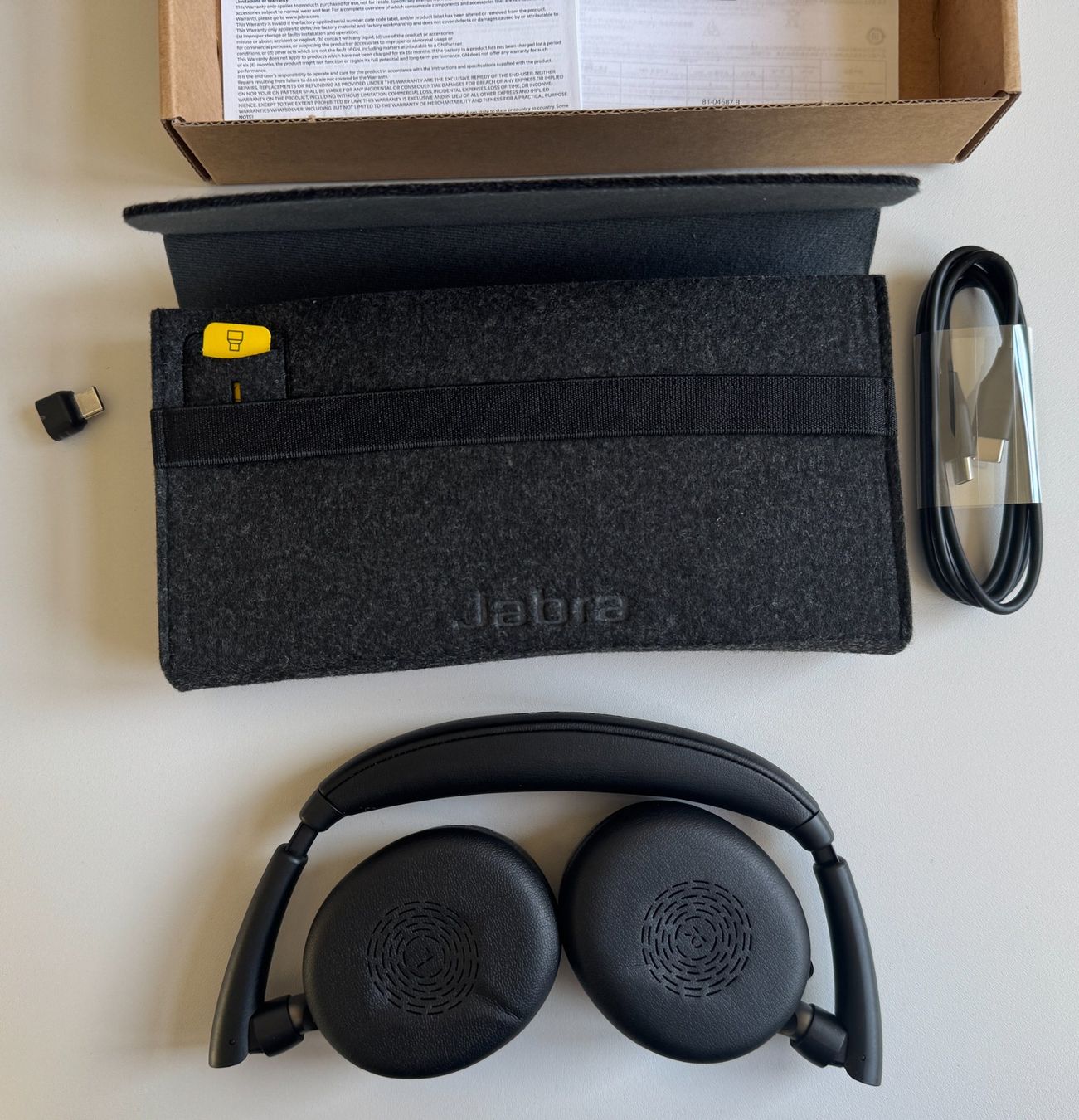 Jabra Kopfhörer: Jabra Evolve2 65 Flex MS Headset, Wireless, Bluetooth – Neu und originalverpackt aus Winterthur von YaV 4