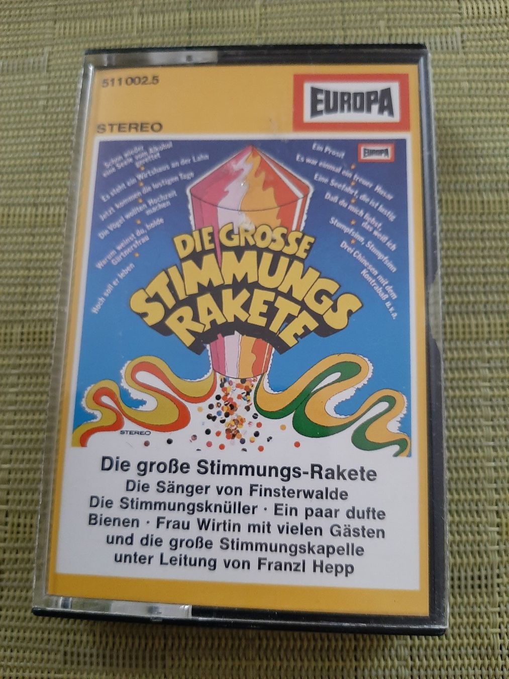 Kompaktkassetten: Musikkassette, die grosse Stimmungs-Rakete – Gebraucht aus Menziken von Rien1
