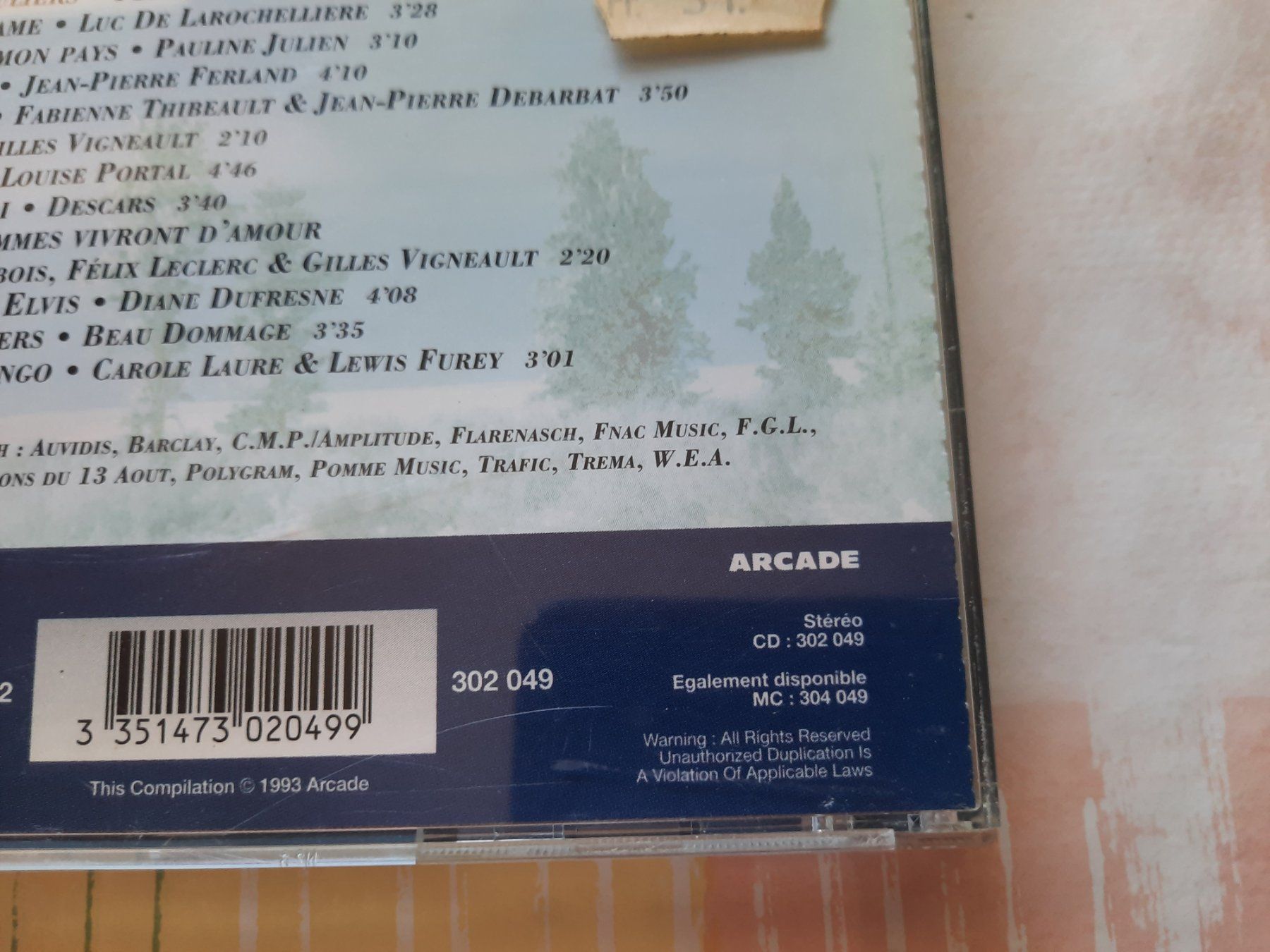 CDs: CD Quebec - Je me souviens – Gebraucht aus Pully von bro_n52j 4