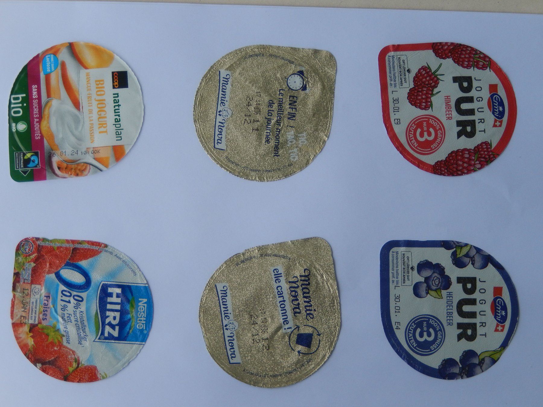 Kaffeerahmdeckel: Etwas  andere   verschiedene  Deckeli – Gebraucht aus Niederglatt ZH von herzblatt5449 3