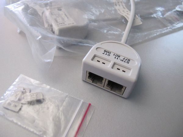 Unità & Adattatore: 4x Kabeladapter 2xRJ45s Ethernet – Nuovo (secondo la descrizione) da Langwiesen venduto da Restposten-24 2