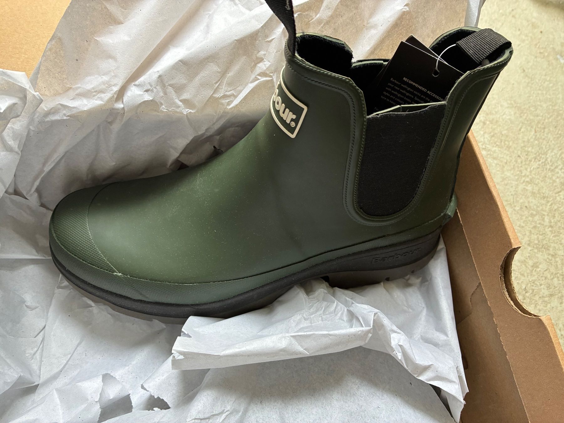 Scarpe da uomo: Bottes Barbour, neufs, 44 – Nuovo (secondo la descrizione) da Paudex venduto da micinque
