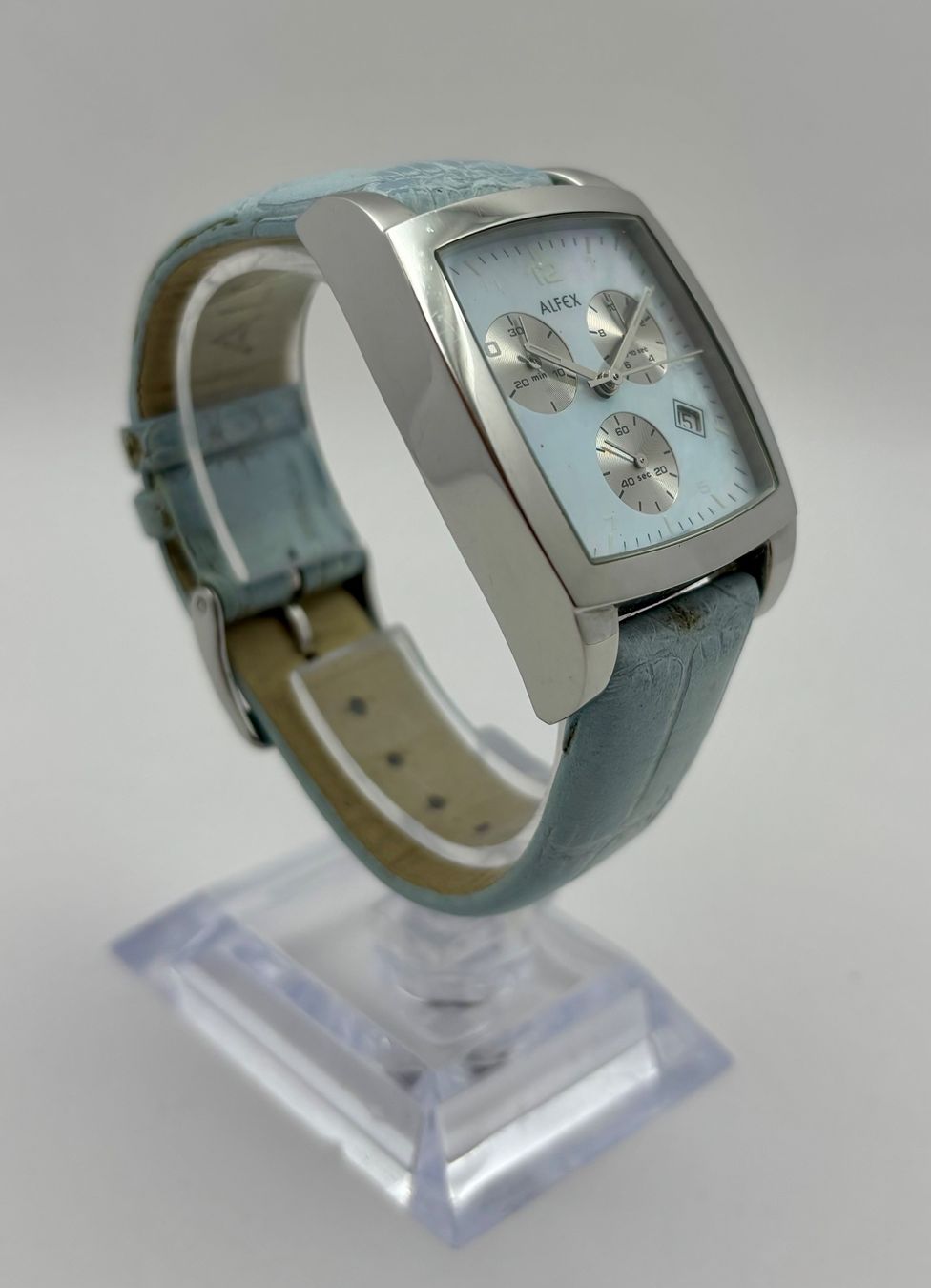 Alfex Uhren: ALFEX CHRONOGRAPH DAMENUHR – Gebraucht aus Rorschach von ZeitWerk.10 2