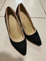 Schicke Damen Pumps Gr. 40, 9cm Absatz, Wildlederoptik