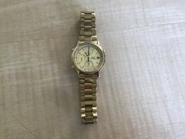 Seiko Chronograph Vintage vergoldet zw. 1980-1990