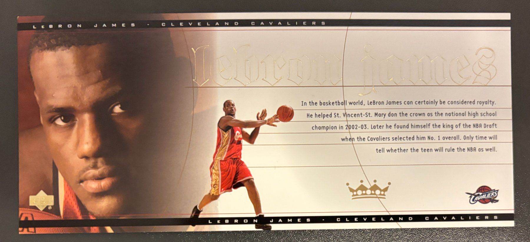 Nba Carte collezionabili: Lebron James RC 2003 Upper Deck Box Rookie Set Large Cards – Nuovo (secondo la descrizione) da Muri b. Bern venduto da winningloser 3
