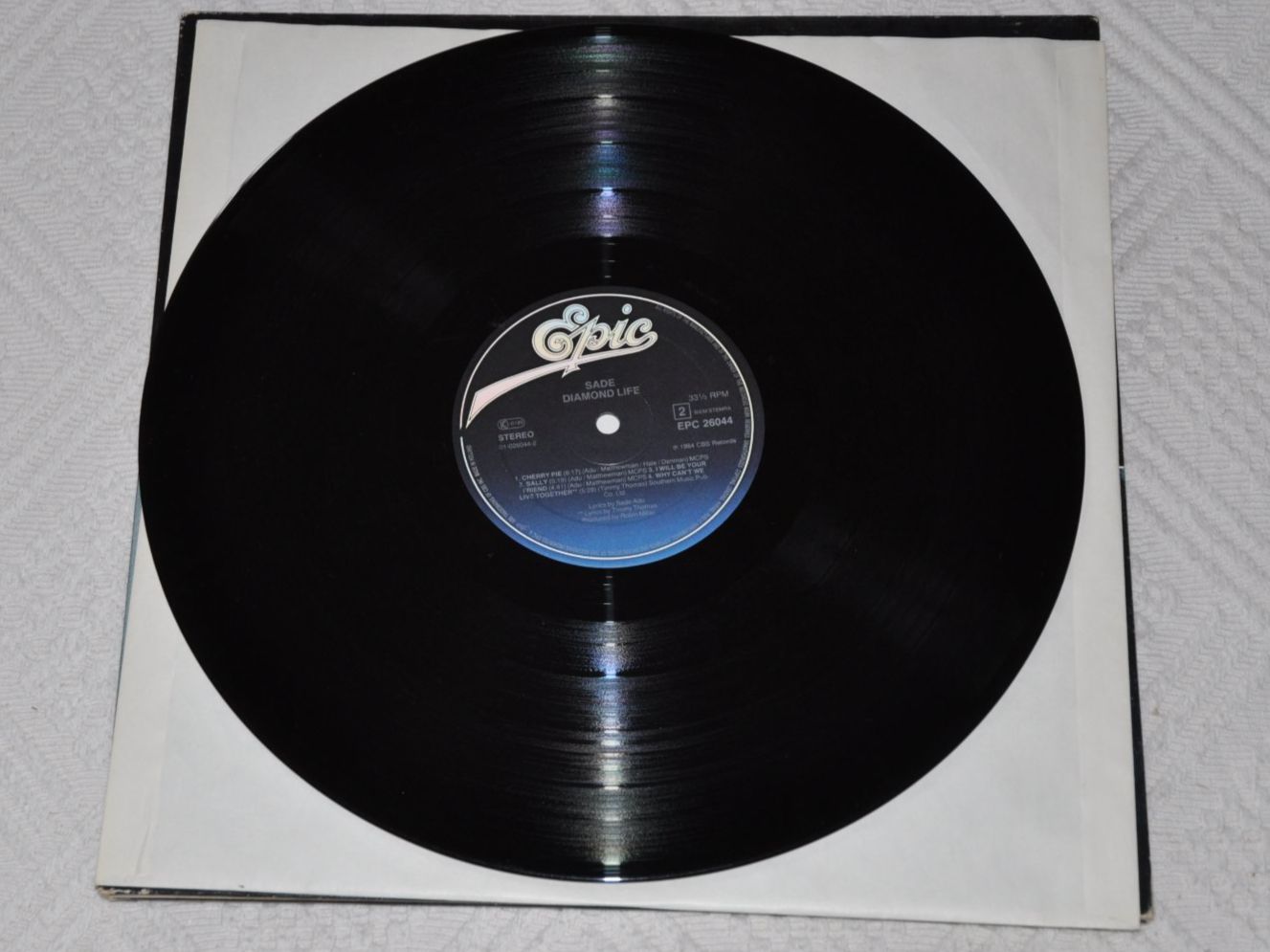 Vinyles: LP Sade - Diamond Life – D'occasion à Boll par Theodora15 4