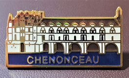 Q719 - Pin Wasser-Schloss Chateau Chenonceau Frankreich