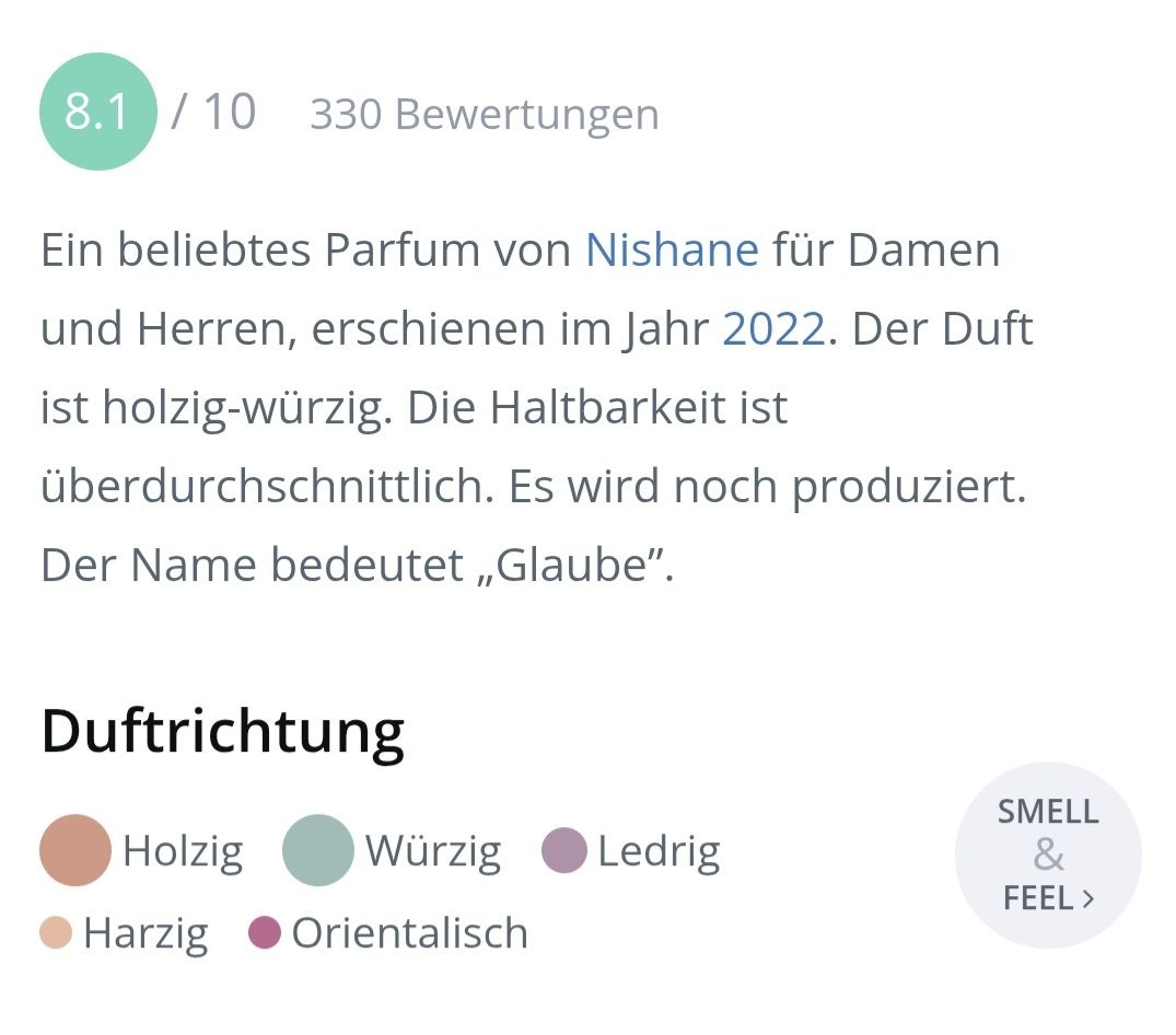 Nishane Profumi & Eau de Toilette: 5 ml KREDO EXTRAIT NISHANE ABFÜLLUNG – Nuovo (secondo la descrizione) da St. Gallen venduto da CaliSunshine 3