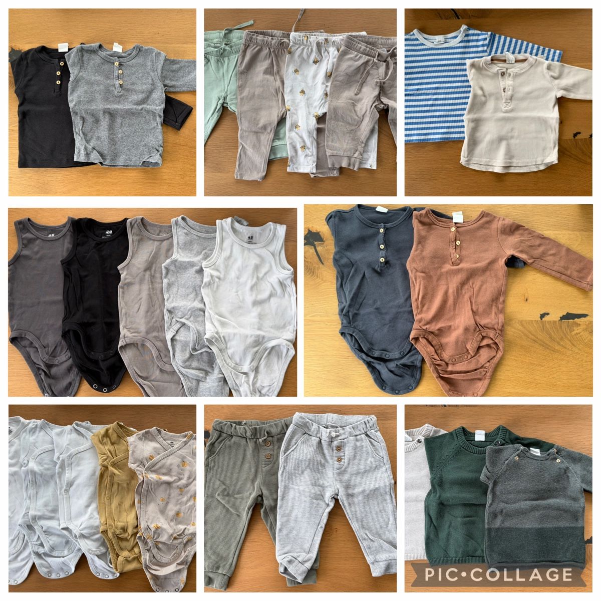 H&M Lotti & Set di vestiti: Herbst Kleiderpaket Grösse 74 – Usato da Bütschwil venduto da Fdu_9606