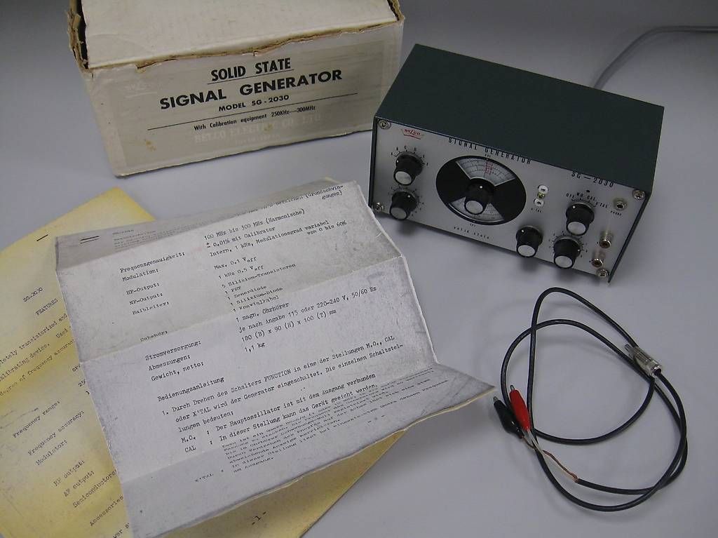 Misurare: BELCO Solid State Signal Generator SG-2030 Made in Japan HF – Usato da Romanshorn venduto da samo1974