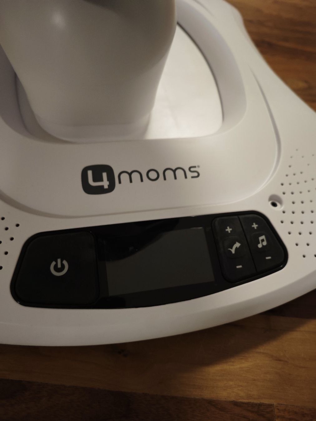 4moms Sdraiette & Sdraiette a dondolo: 4moms MamaRoo Babywippe grau  – Usato da Chur venduto da Edina1994 1