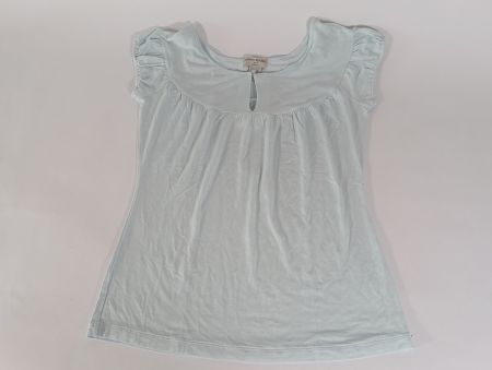 BANANA REPUBLIC T-shirt turquoise avec un bouton