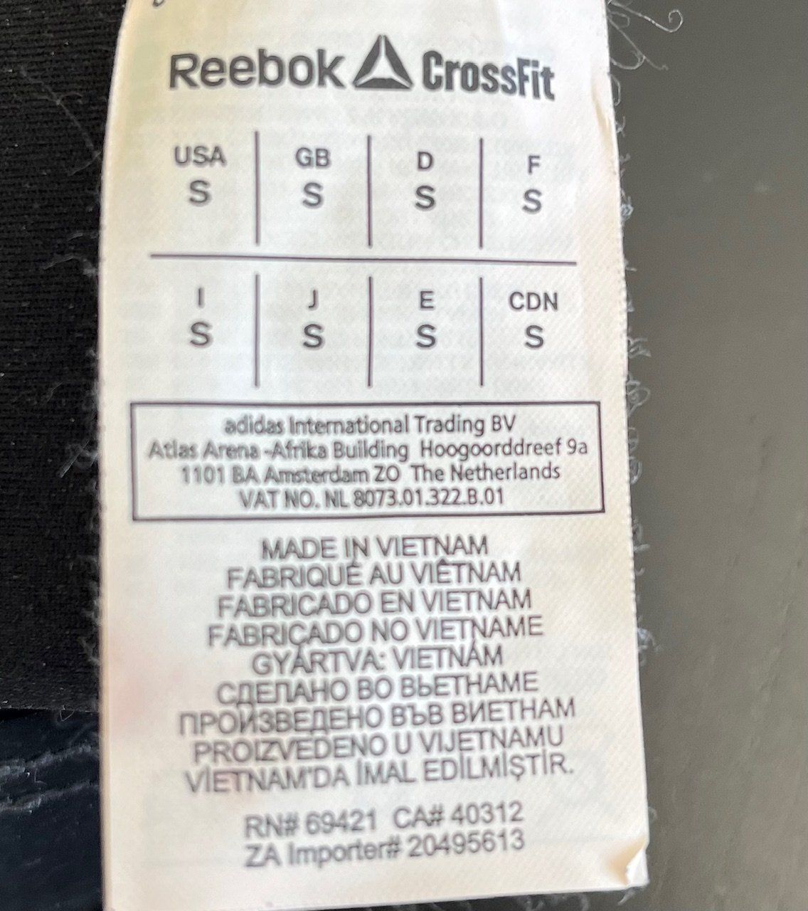 Reebok Guanti & manicotti: Gants de training Reebok Crossfit - taille S – Usato da Nyon venduto da Deal1260 3