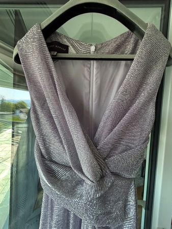 Kleid Talbot Runhof Silber-neuwertig