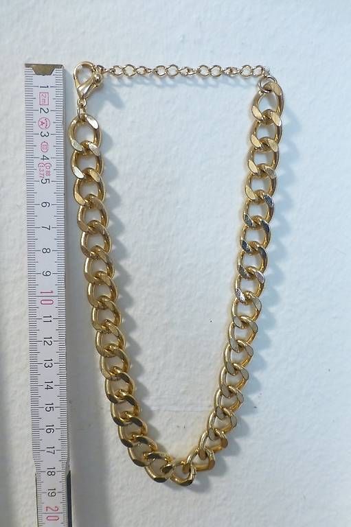 Catenine: Collier Chunky Halskette golden – Usato da Reinach BL venduto da Spider63 2