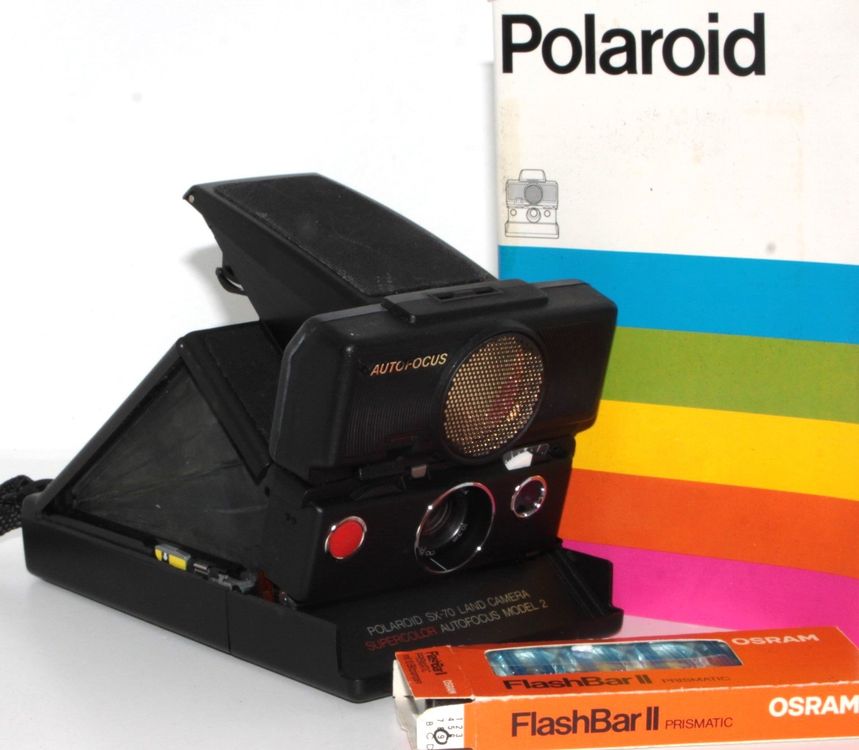 Polaroid SX-70 Supercolor autofocus Model 2 Collection